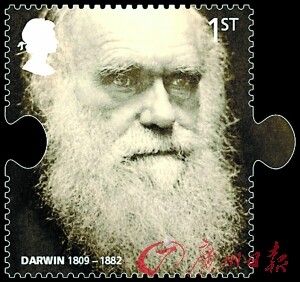 英国发行邮票纪念达尔文诞辰200周年