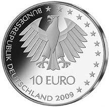 德国发行第12届世界田径锦标赛纪念银币