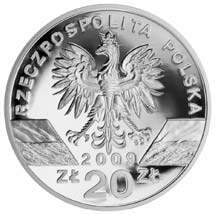 波兰发行世界动物系列——绿蜥纪念银币