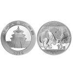2016年熊猫30克圆形银质纪念币