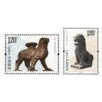 2017-28 沧州铁狮子与巴肯寺狮子(与柬埔寨联合发行) 单枚邮票