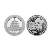 国家外汇管理局成立40周年熊猫加字银币