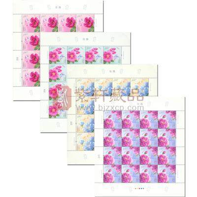 2020-10 《玫瑰》特种邮票 大版票