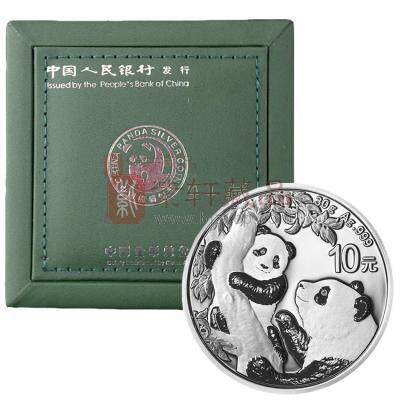 2021年熊猫30克银币 熊猫银币 2021年熊猫银币