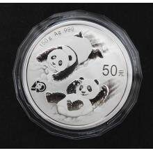 【捡漏实拍】2022熊猫精制币150克银质纪念币