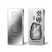 【中国金币】2023年兔年贺岁银条