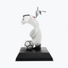 【官方正品】2022卡塔尔世界杯吉祥物La’eeb摆件 3D公仔 手办 纪念品礼盒