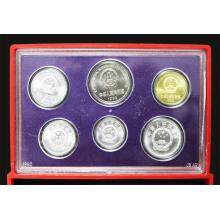 1992年中国硬币套装（六枚）1分到1元 （普制）
