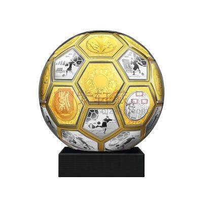 【预售商品】《激情盛典》2022卡塔尔世界杯纪念章！共32枚，可拼成立体球形！