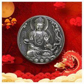 中国金币2024中国甲辰（龙）年银质纪念章 ...