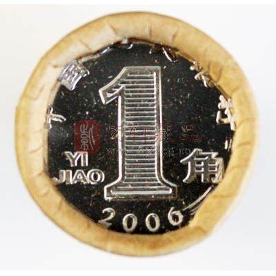 2006年兰花壹角 兰花1角1卷 中国硬币 兰花一角整卷50枚