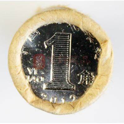 2012年兰花壹角 兰花1角1卷 中国硬币 兰花一角整卷50枚