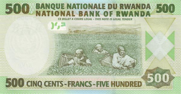 1年版500 francs 纸钞 _卢旺达纸钞_非洲纸钞_纸币百科_百科_紫轩藏品