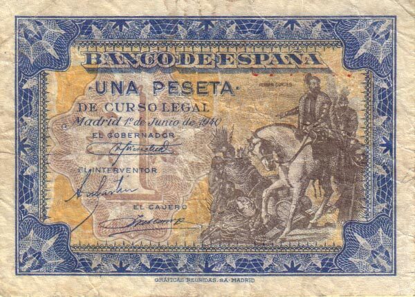 西班牙纸钞
