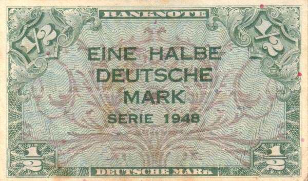 2 Deutsche Mark 纸钞 112x67