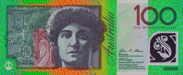 澳大利亚 Pick 61 2008年版100 Dollars 纸钞 158x65