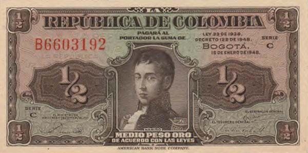 2 Pesos Oro 纸钞 