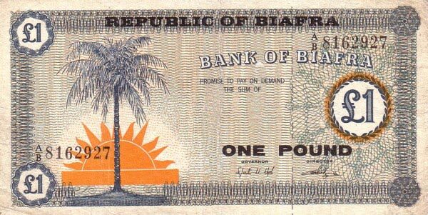 比芙拉 Pick 2 ND1967年版1 Pound 纸钞 