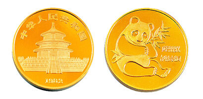 1982版1/2盎司熊猫纪念金币