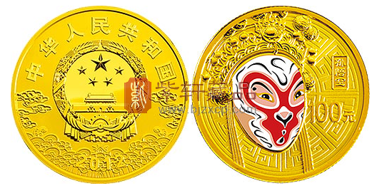 “脸谱再添彩 双币齐争辉”2012年最受群众喜爱的金质纪念币！