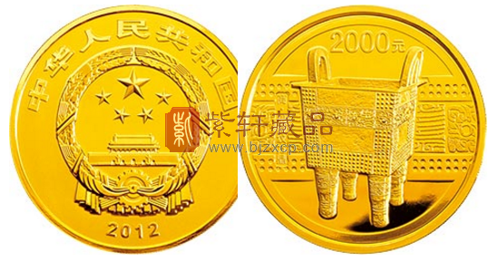 “兽面纹方鼎,人类文明的过渡”中国青铜器金银纪念币（第1组）5盎司金币！