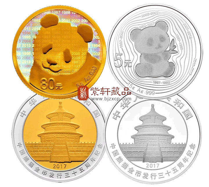 熊猫金币发行35周年