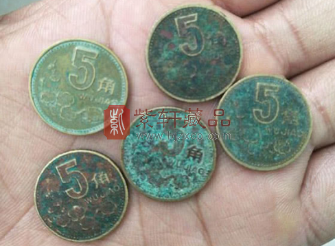 这种梅花五角硬币被称为“绿孔雀”，快找找您家有这样的硬币吗？