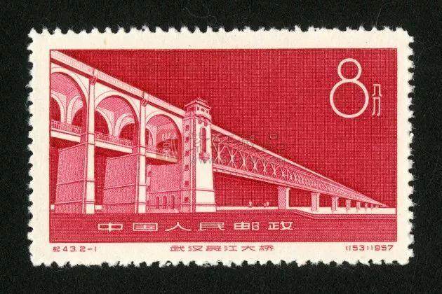从一桥飞架到建桥之都，新中国邮票为“武汉长江大桥家族”画像
