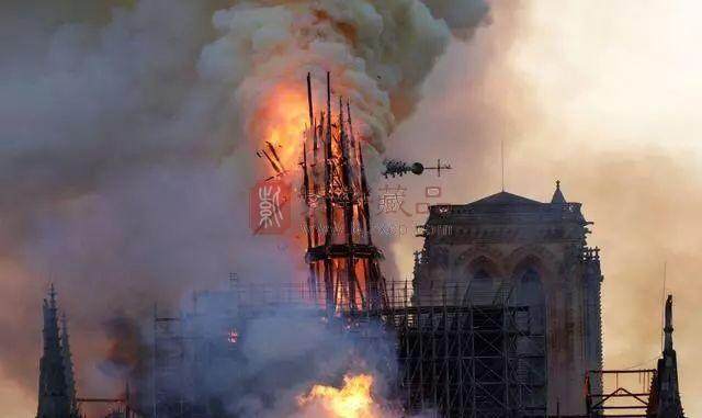 2014年上了中国邮票的巴黎圣母院遭遇火灾