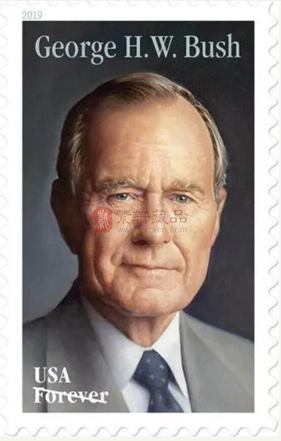 65岁当总统，美国邮政为其增发一枚邮票