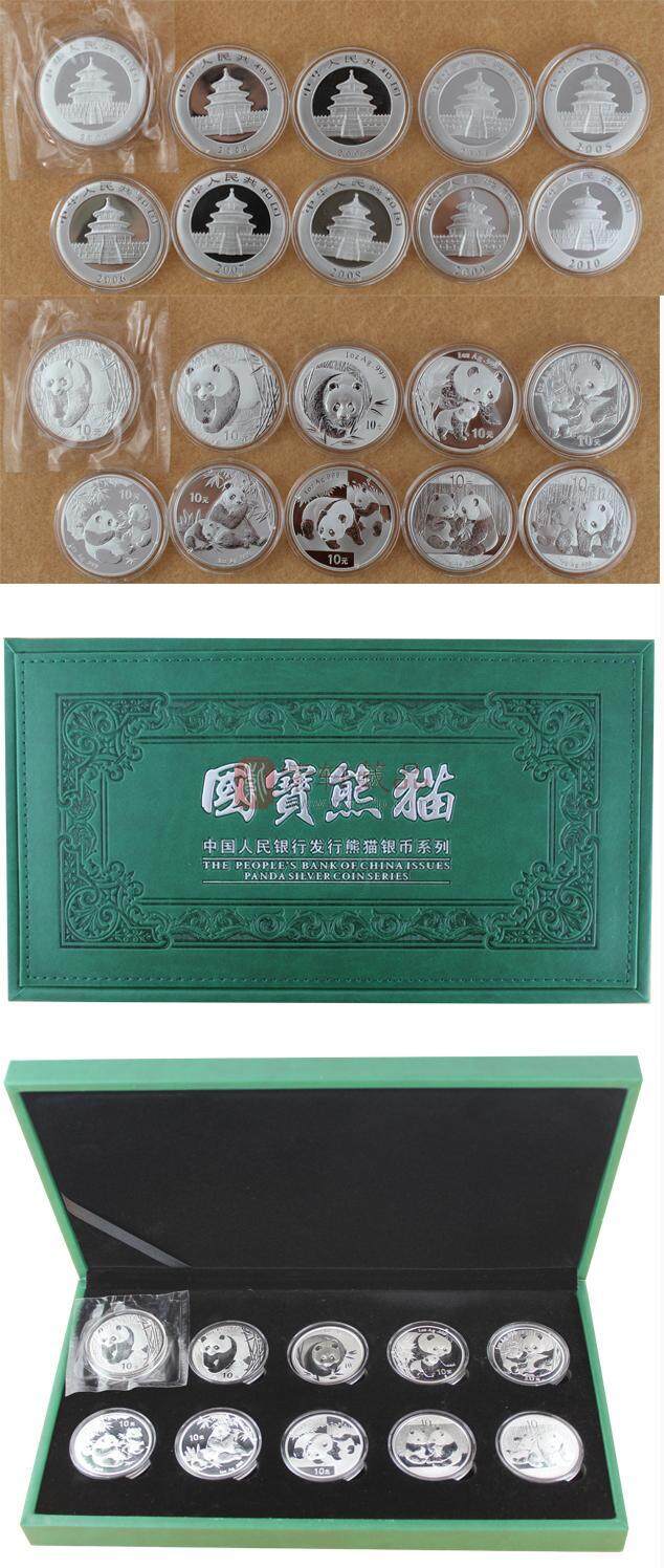 历年熊猫银币收藏价值行情分析