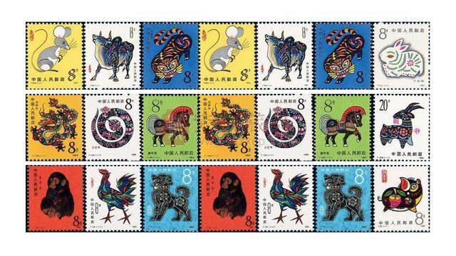 我国发行的四轮生肖邮票，都经历哪些蜕变，一起来欣赏