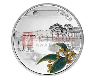 鉴赏“世界遗产——杭州西湖文化景观‘平湖秋月’1/2盎司银币”
