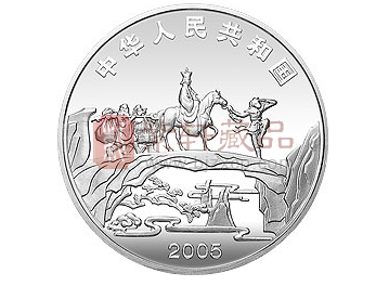 鉴赏中国古典文学名著《西游记》（第3组）“三调芭蕉扇”1盎司彩色银币