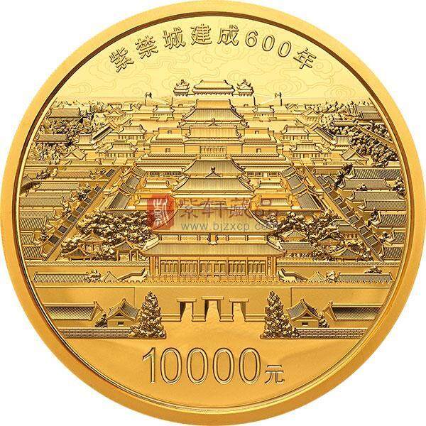 紫禁城建成600年金银纪念币发行 背面图案有何寓意？