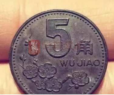 梅花5角硬币上的“黑美人“价值不菲，你家有几枚？ 