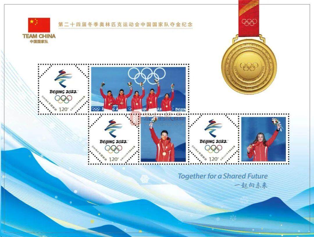 《冰雪荣耀——第24届冬季奥林匹克运动会中国国家队夺金纪念》