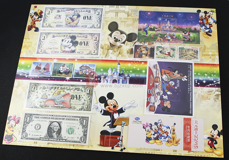 迪士尼美元纪念钞珍藏册