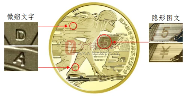 盘点近几年发行的纪念币防伪标记、暗记，快来看看吧！