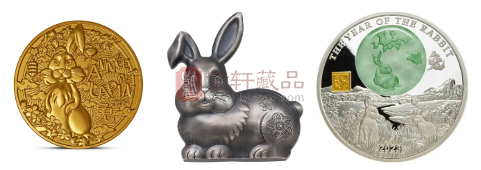 各国兔年生肖贺岁纪念币陆续出炉，你觉得哪一种更好看呢？