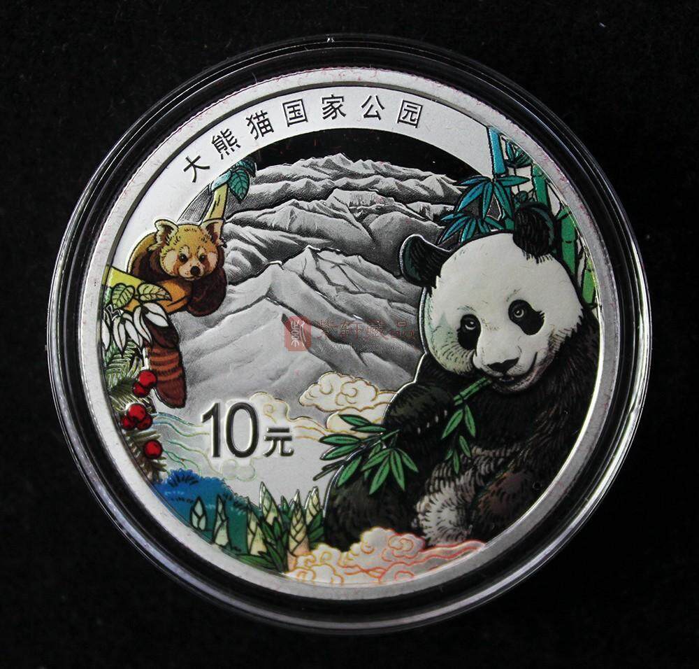 全新系列龙头 大熊猫国家公园金银纪念币
