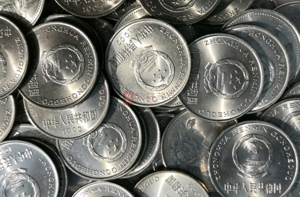牡丹1元硬币，为什么要1万多了？4个年份找找看（图）