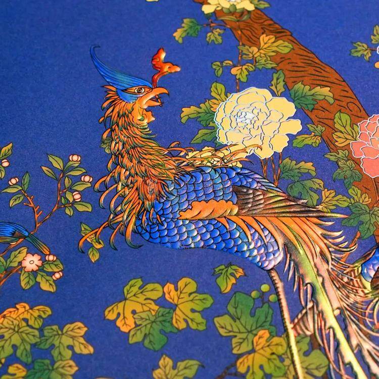 《百鸟朝凤图》御藏版钞艺画（图）