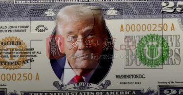 特朗普成首位活总统印钞！250元纸币即将问世！（图）