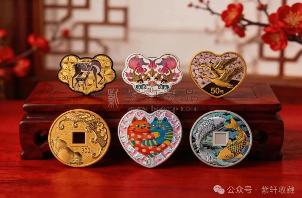 26吉祥文化金银币