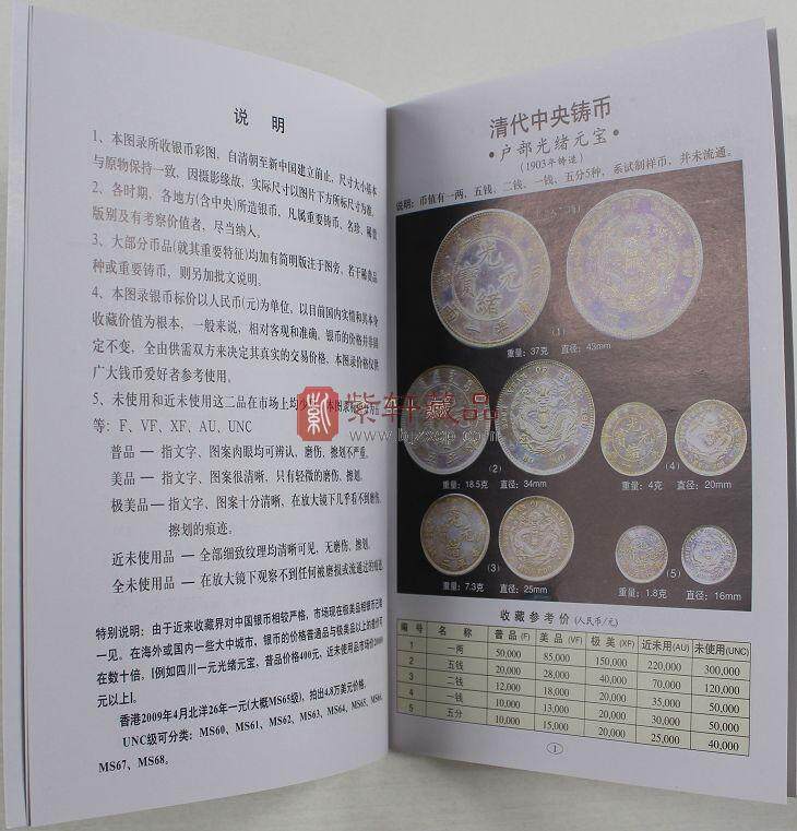 中国银币图录（最新版）