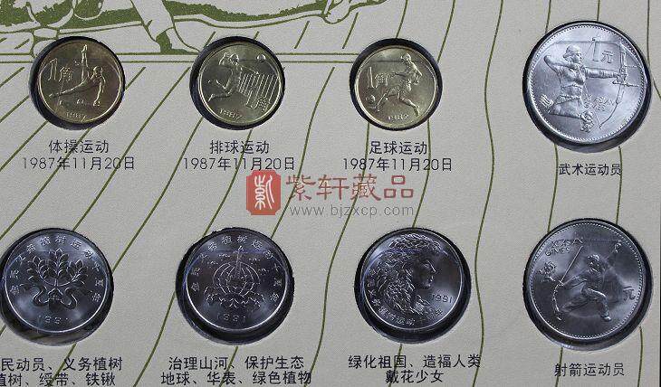 中国流通纪念币大全套（95枚）缺宁夏和建行