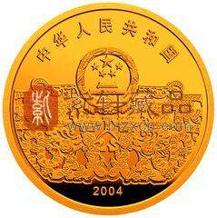 中国民俗——元宵节金银纪念币1/3盎司精制彩色金币